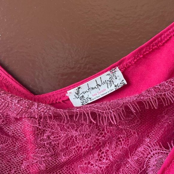 Free People V Neck Strappy Tank - Picture 2 of 3